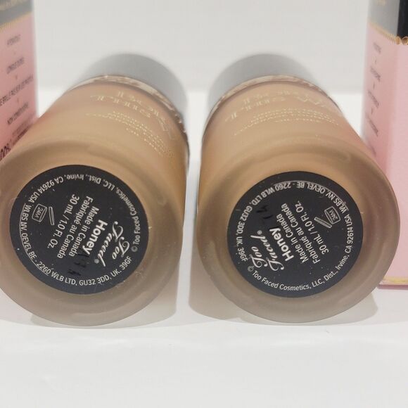 Too Faced Born This Way Undetectable Medium to Full Foundation 1.0 Fl Oz HONEY - Picture 5 of 13